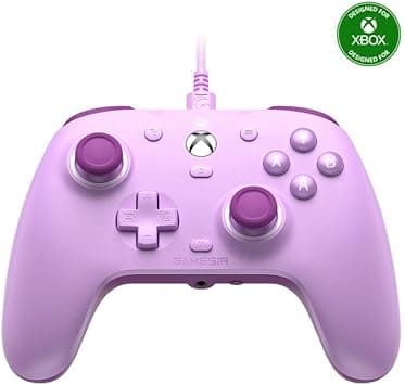 GameSir G7 SE Wired Controller for Xbox Series X|S, Xbox One & Windows 10/11, Plug and Play Gaming Gamepad with Hall Effect Joysticks/Hall Trigger, 3.5mm Audio Jack (Purple)